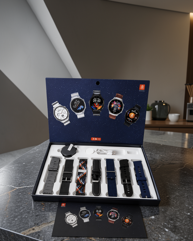 Yeni Nesil Akıllı Saat 2024 Model Uyku ve Sağlık Takibi Bluetooth Bağlantılı