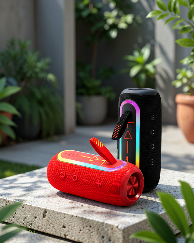Kablosuz Bluetooth Hoparlör Uzun Pil Ömrü Taşınabilir