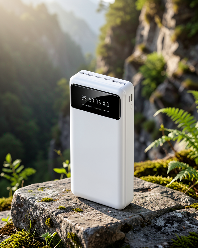 4 Çıkışlı 20.000 MAH Powerbank Taşınabilir Çoklu Giriş