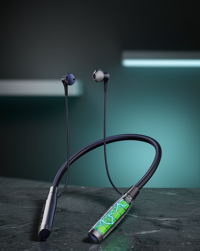 Yeni Nesil Bluetooth Kulaklık Kablolu Kulak İçi Dijital Göstergeli
