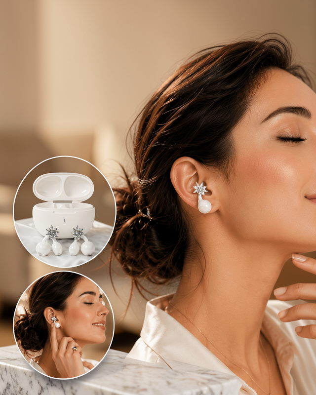 Küpeli Kablosuz Bluetooth Kulaklık Uzun Süreli Şarj Özellikli