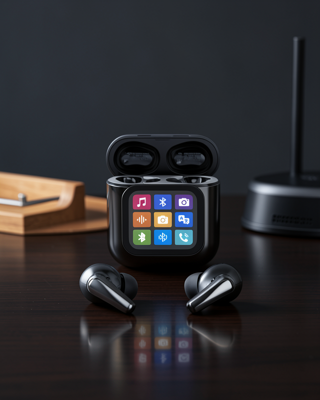 AI Bluetooth Kulaklık Akıllı Dokunmatik Kontrol Özellikli