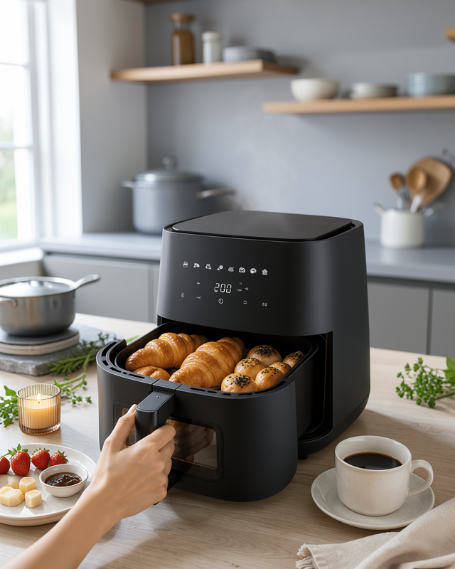 Air Fryer Mutfak Pişirme Cihazı Çok Programlı Dokunmatik