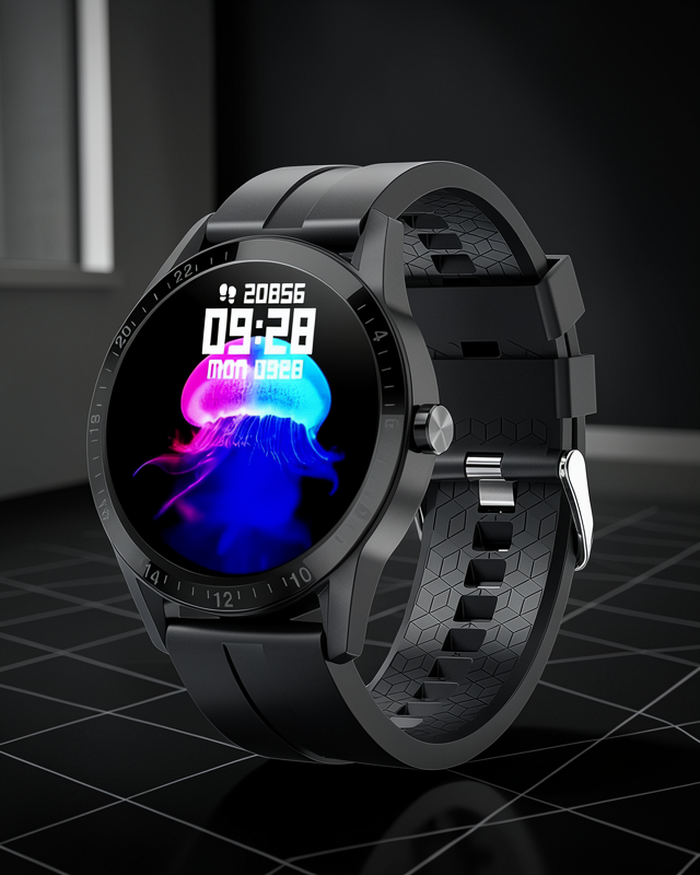 Akıllı Saat Amoled Ekran 3 Kordonlu NFC Ve GPS Uyumlu