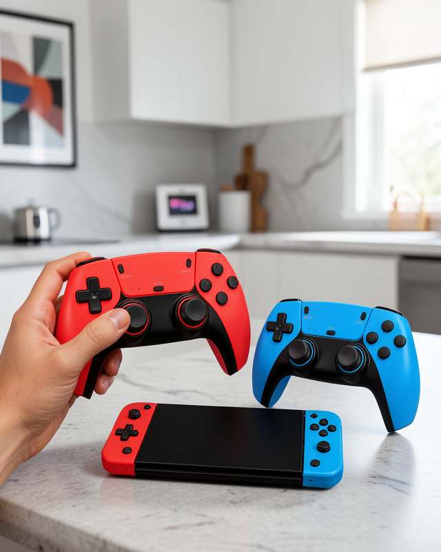 Mini Oyun Konsolu Çift Kablosuz Kontrolcü HDMI Bağlantılı Oyun Cihazı