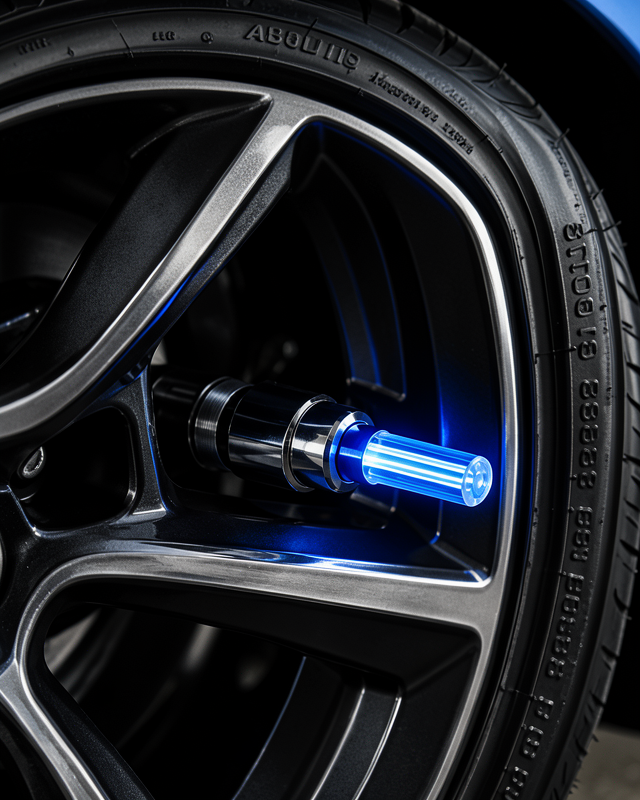 4 Adet LED Lastik Sibop Işığı Otomobil İçin Hareket Sensörlü