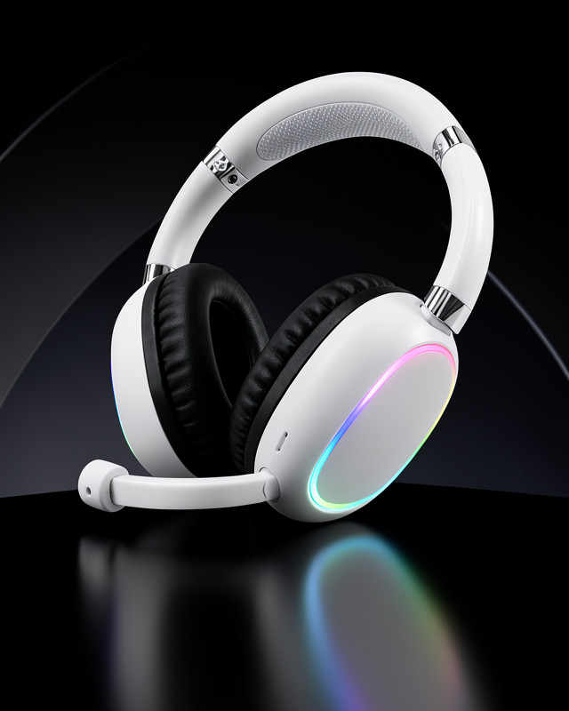 RGB BEYAZ KULAKLIK MAX-17