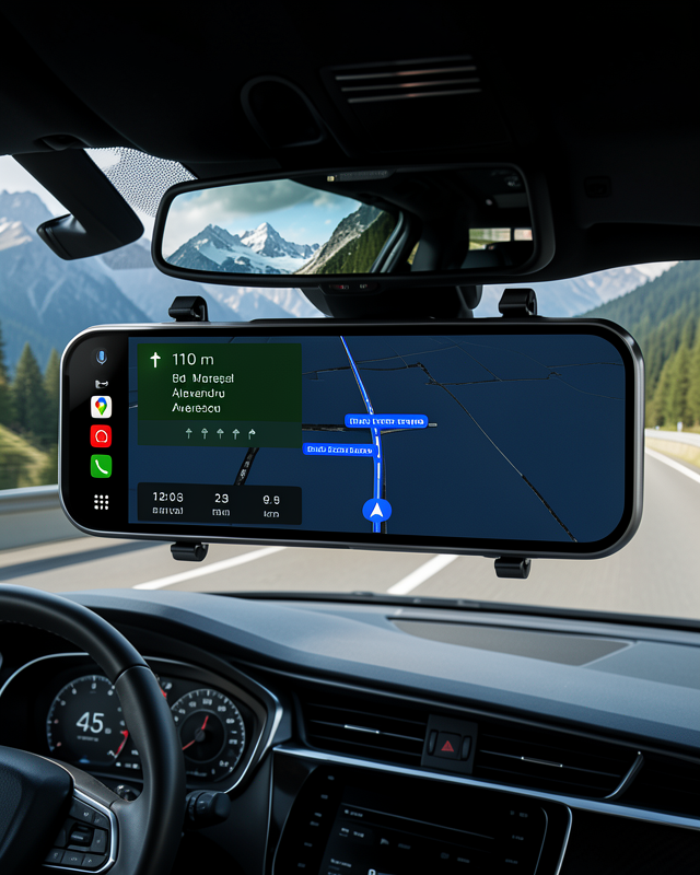 Dokunmatik Ayna Carplay Araç Kamera Ekranı Ön Arka Kayıt Destekli