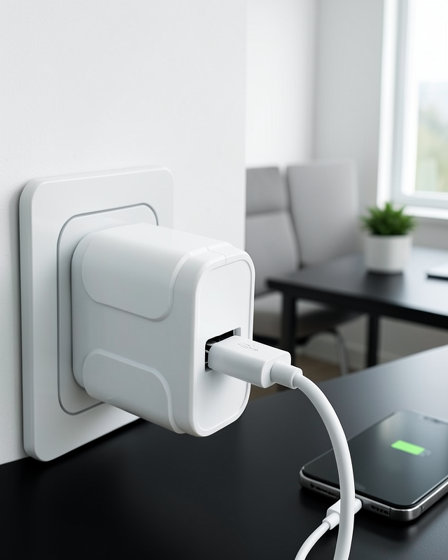 12W USB Şarj Adaptörü Ev ve Ofis Kullanımına Uygun