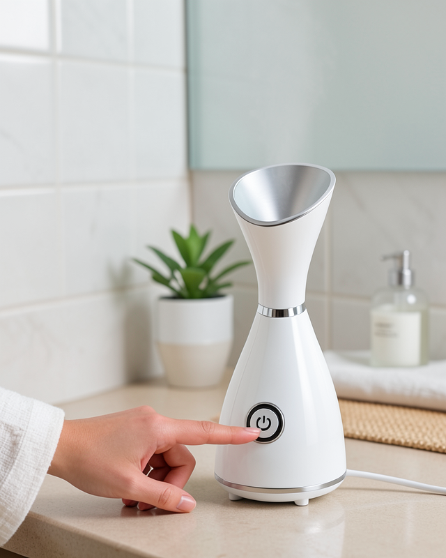 Yüz Buhar Cihazı 80 ML Su Hazneli Nano İyonik