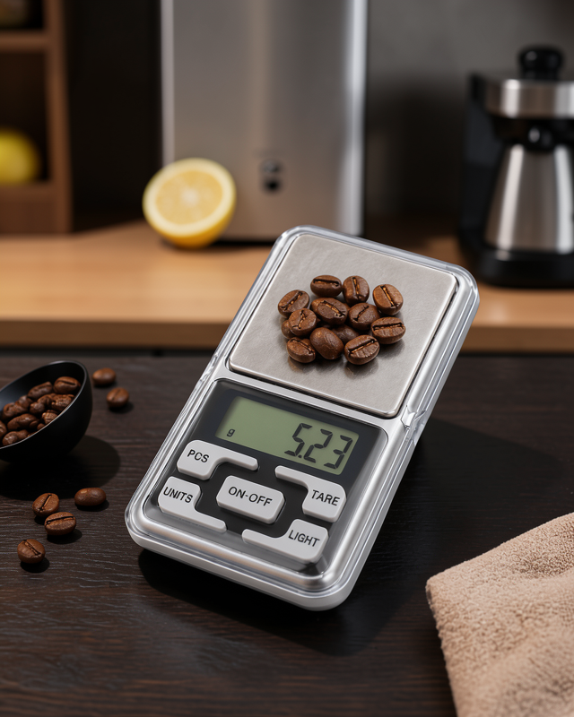 300 Gr Hassas Cep Terazisi Mavi Işıklı LCD Ekranlı Yeni Nesil