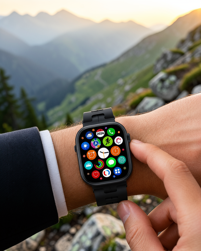 Yeni Seri Akıllı Saat Amoled Ekran Yüksek Çözünürlüklü 41 mm Kasa