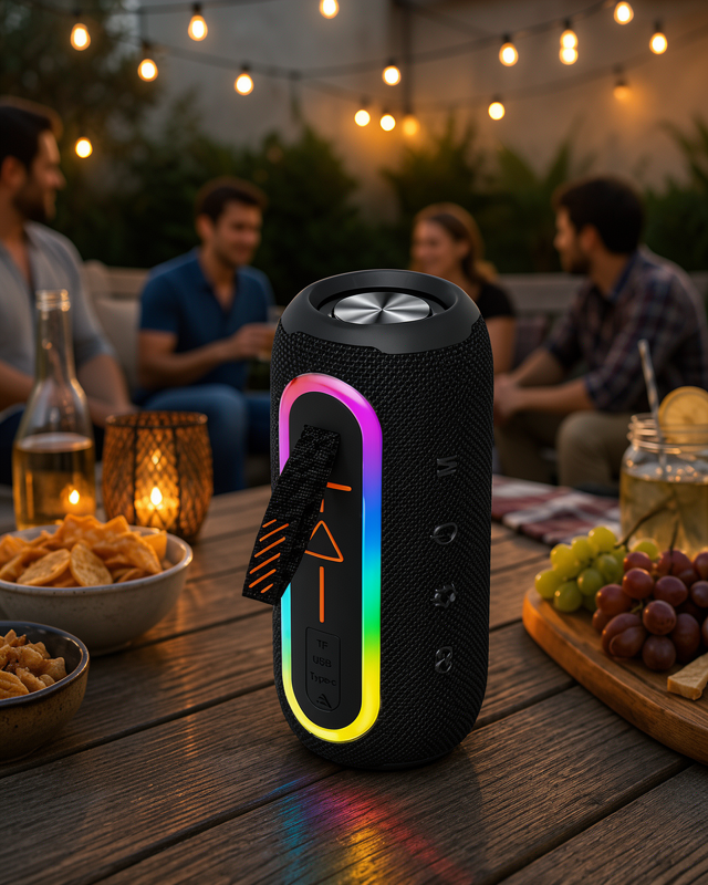 Kablosuz Bluetooth Hoparlör Taşınabilir Çoklu Bağlantılı Özelliği Yeni Nesil