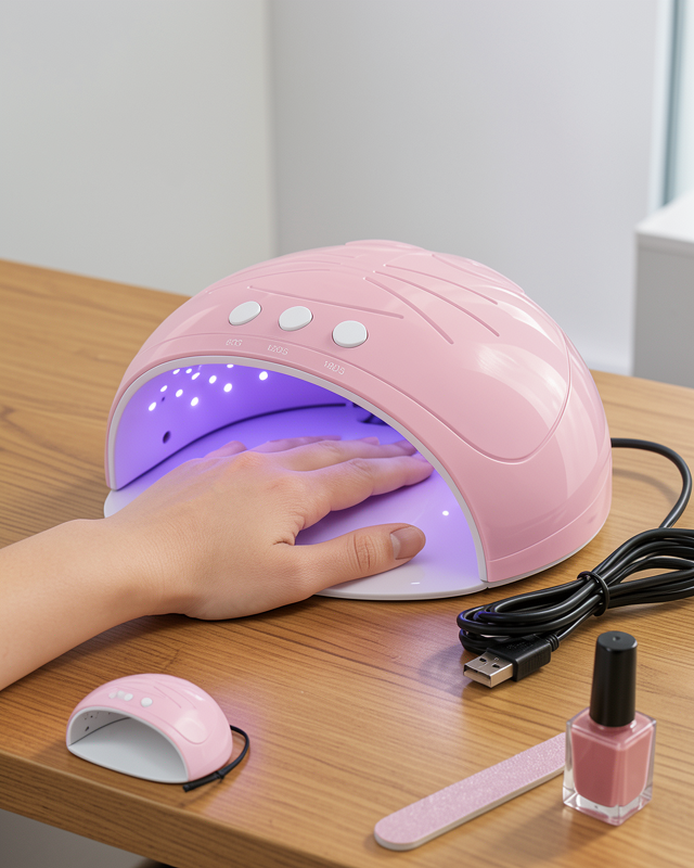 Ultraviyole LED Oje Kurutma Makinesi USB Kablolu Yeni Nesil
