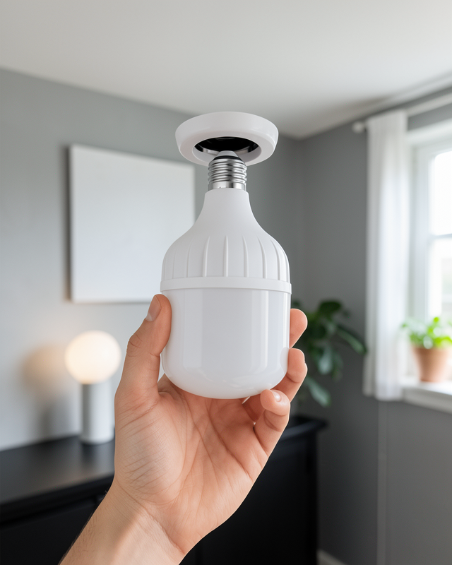 Acil Durumlara Uygun Şarjlı Torch LED Ampul 30 Watt Yeni Nesil