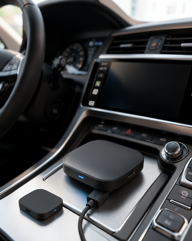 5.8GHz WiFi Destekli Kablosuz Android Auto Dönüştürücü Yeni Nesil