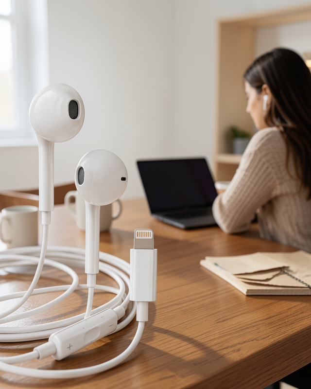 Konforlu Ergonomik Kare Tasarımlı Müzik ve Çağrı Kulaklığı Yeni Nesil
