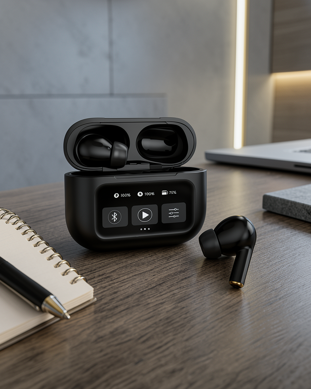 2.Nesil Pro Ekranlı Sesli Görüşme Yapabilen Kablosuz Bluetooth Kulaklık Yeni Nesil