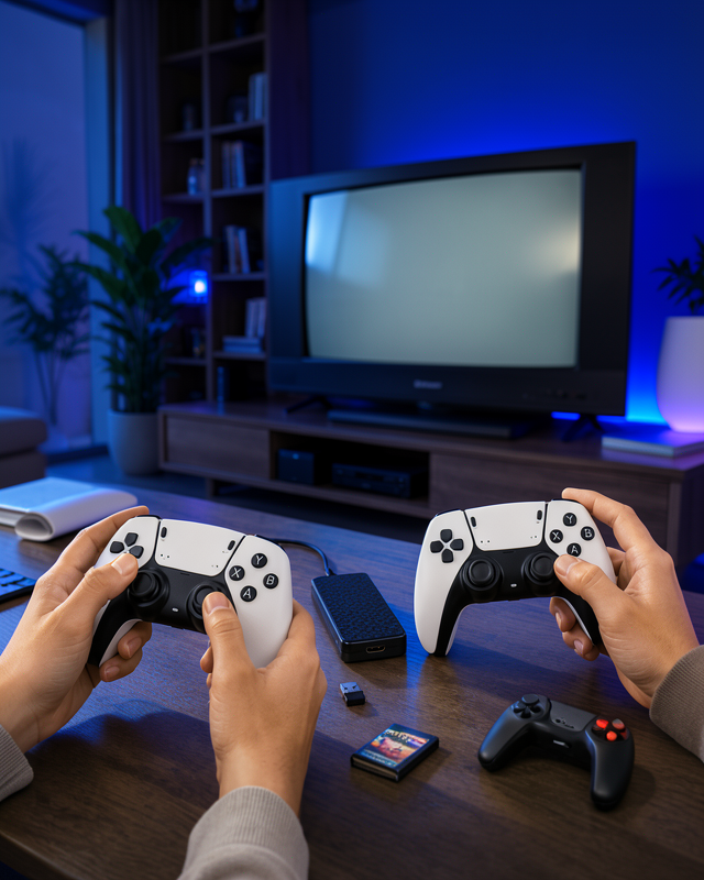 HDMI Girişli Retro Oyun Çubuğu 2 Kişilik Kablosuz Yeni Nesil
