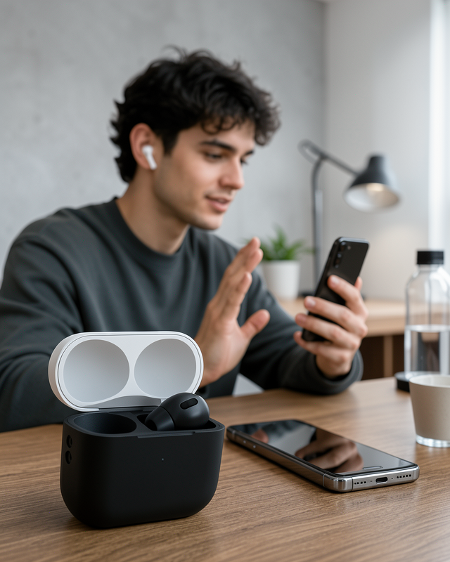 Gürültü Engelleme Teknolojili Bluetooth Kulaklık – Adaptif Ses ve Uzun Pil Süresi Yeni Nesil