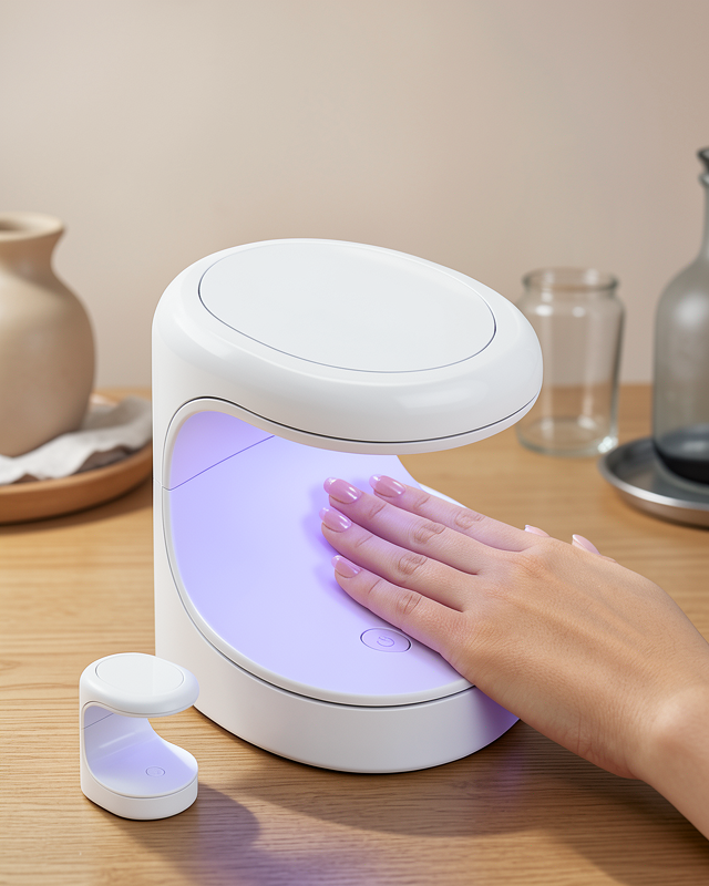 Kalıcı Oje Kurutucu UV Led Teknolojisi Taşınabilir Mini Tırnak Kurutucu Yeni Nesil