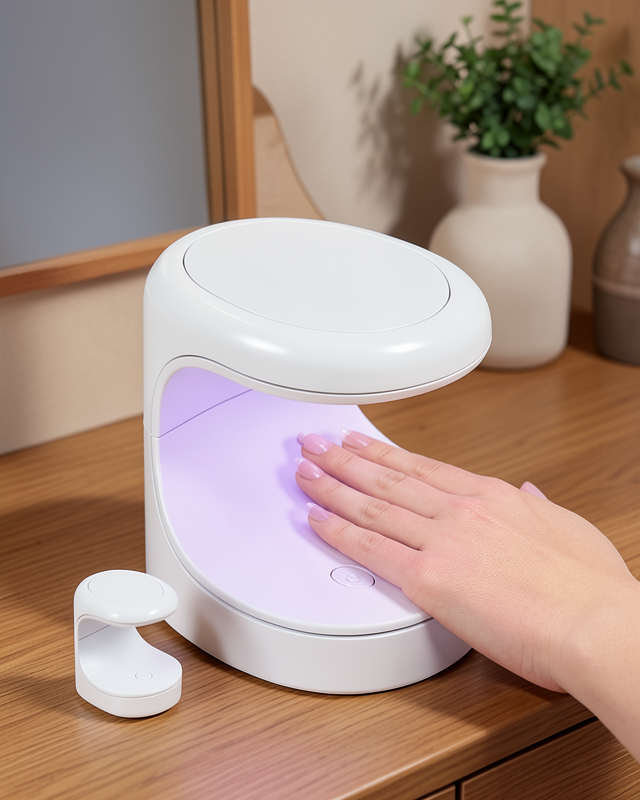 Kalıcı Oje Kurutucu Mini UV Işınlı Taşınabilir Hızlı ve Pratik Oje Kurutucu Yeni Nesil