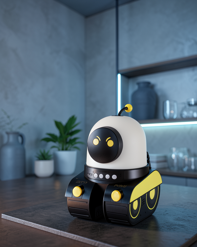 Robot Tasarımlı Bluetooth Hoparlörlü Yıldızlı Gökyüzü Projektör Yeni Nesil
