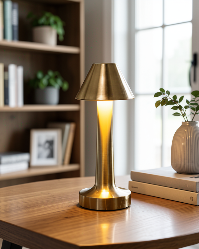 Kablosuz LED Masa Lambası 1800mAh 3 Renk Aydınlatma Dokunmatik Yeni Nesil