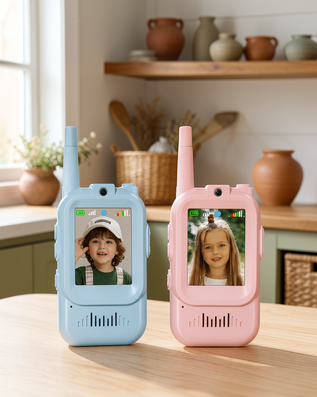 Uzun Menzilli Video Walkie Talkie Eğitici ve Eğlenceli Oyuncak