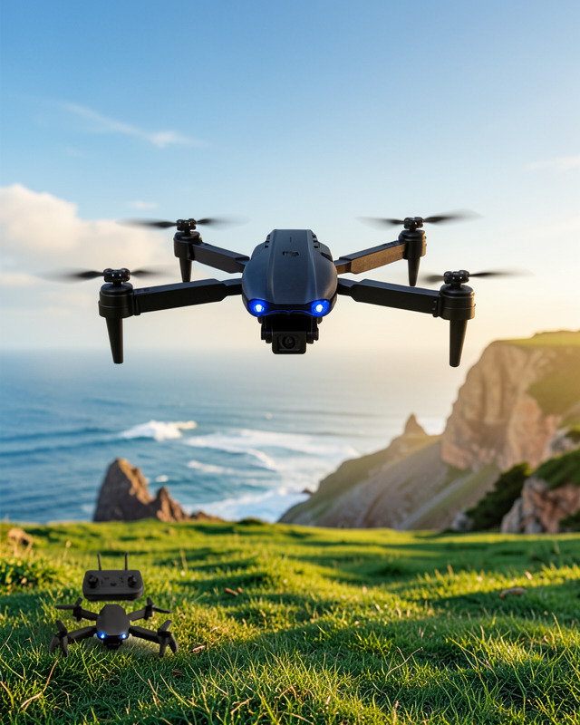 APP Kontrollü Mini Drone 4K HD Kamera, 360° Takla ve Katlanabilir Tasarım