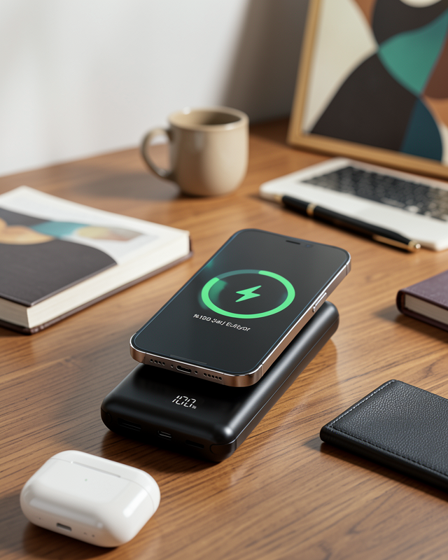 10.000 Mah Powerbank 4 Portlu Hızlı Şarj Dijital Göstergeli