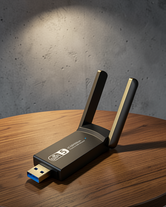 Wifi Alıcı Wifi Adaptörü USB Girişli 3.0