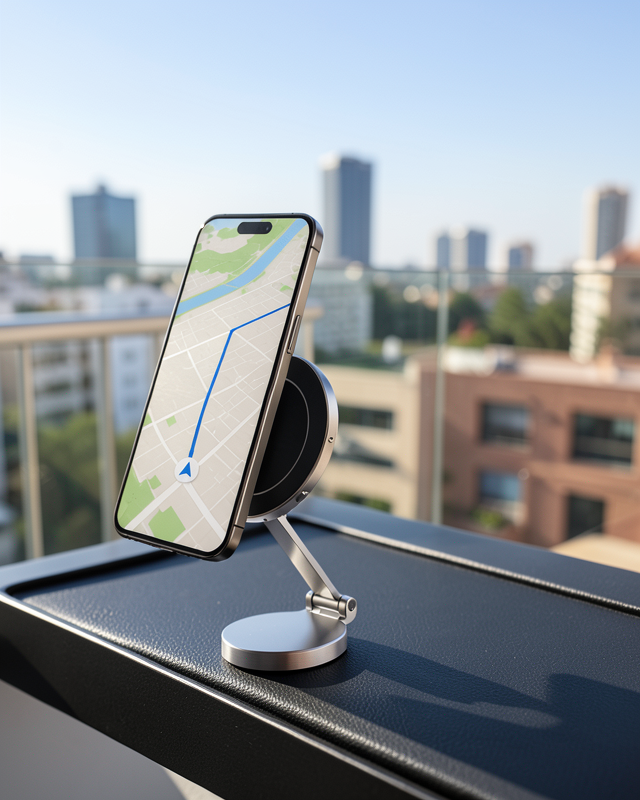 Yeni Nesil Araç İçi Mıknatıslı Telefon Tutacağı Tüm Telefonlara Uyumlu