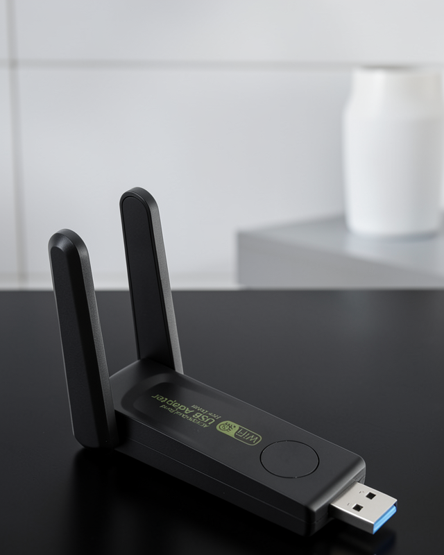 Dual Band Wifi Alıcı Adaptör USB 3.0 Destekli