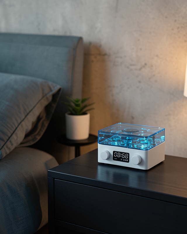 Stereo Sesli Gece Lambalı Bluetooth Hoparlör – Şık Vintage Tasarım
