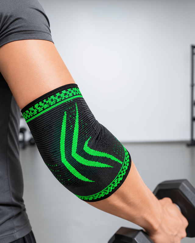 Elastik Kompresyon Dirsek Destekliği Spor Fitness Günlük Kullanım Dirseklik