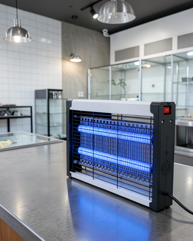 Elektrikli UV Sinek Öldürücü Lamba 10W Sessiz ve Kimyasalsız Haşere Kontrol Cihazı