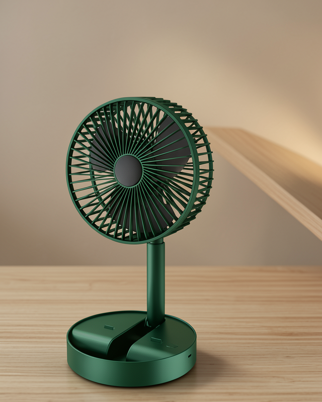 Katlanabilir Usb Şarjlı Masaüstü Soğutucu Mini Fan Telefon Tutucu Yeni Nesil