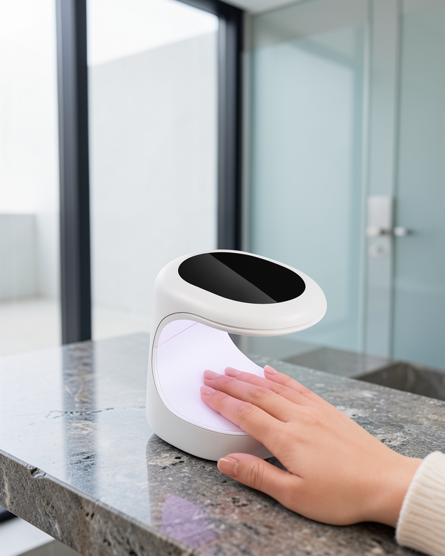 Kalıcı Oje Kurutucu UV Led Teknolojisi Taşınabilir Mini Tırnak Kurutucu