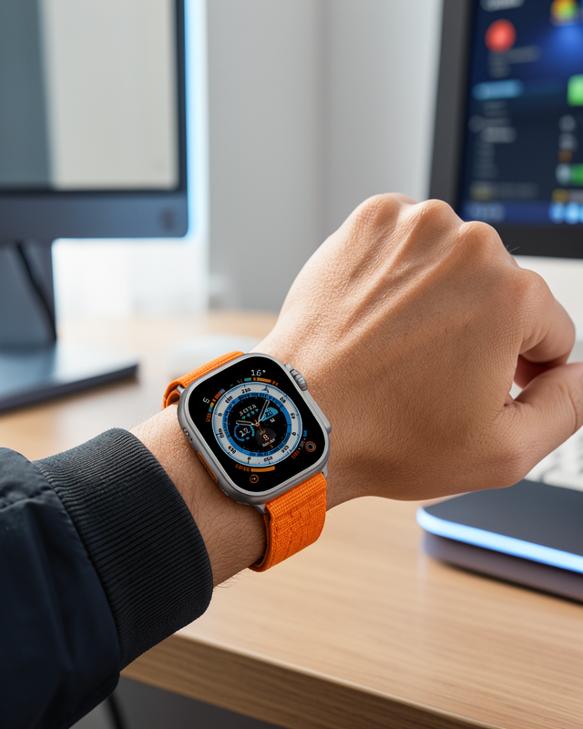 Yeni Nesil Akıllı Saat Çok Yönlü Titreşimli 49 MM Android ve İOS Uyumlu