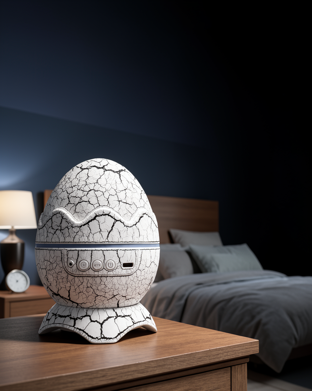 Gece Lambası Yumurta Işık Speaker Yeni Nesil Dinozor Yumurtası Görünümlü