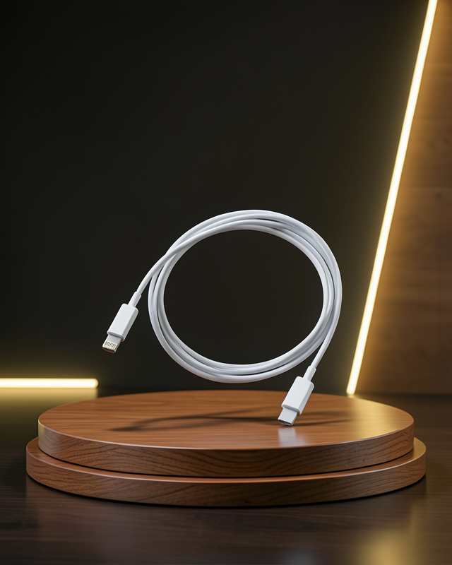 Dayanıklı TPE Lightning Kablo – 30W Hızlı Şarj ve Veri Transferi