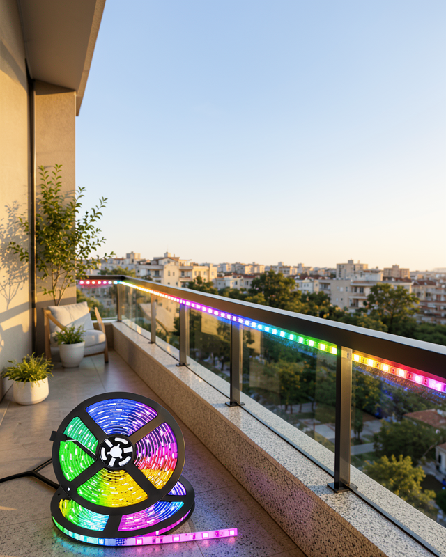 5 Metre Kumandalı RGB Şerit LED Aydınlatma