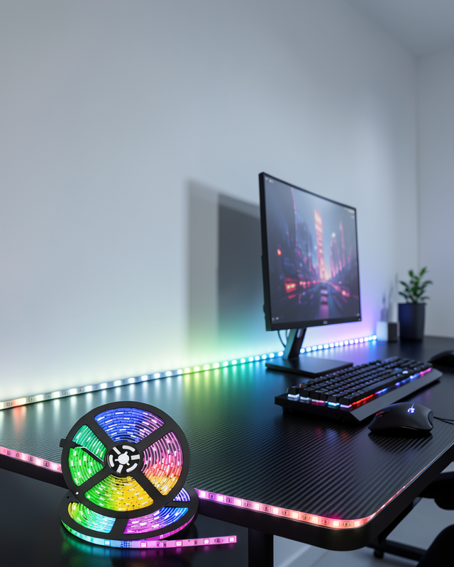 5 Metre Kumandalı Su Geçirmez Şerit LED