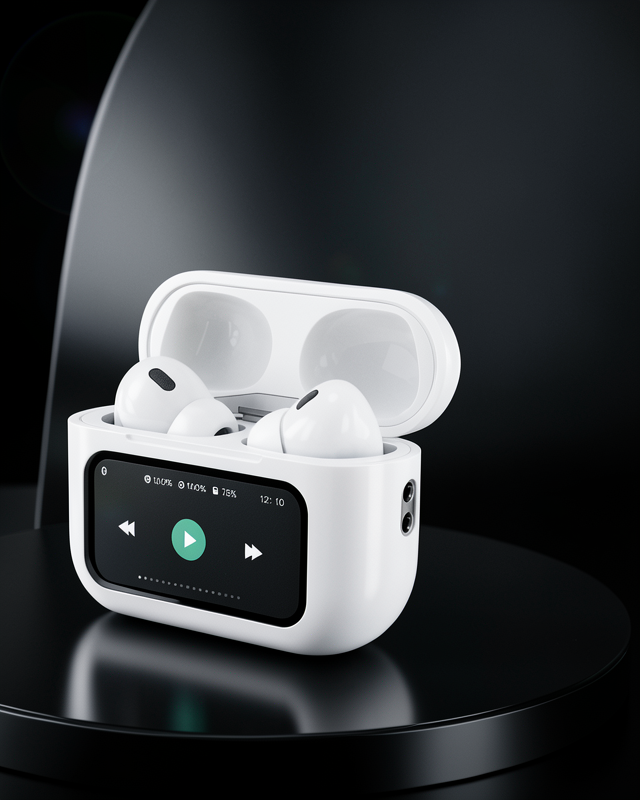 Dokunmatik Ekranlı Bluetooth Kulaklık ANC Gürültü Önleme Suya Dayanıklı Yeni Nesil