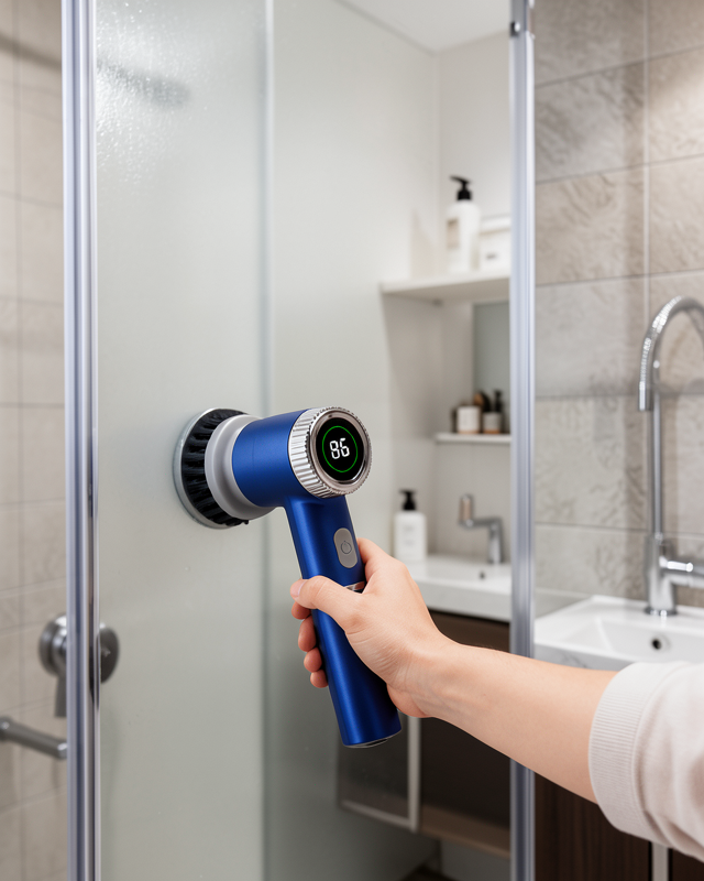 Mutfak, Banyo ve Fayanslar İçin Çok Amaçlı Elektrikli Temizlik Fırçası