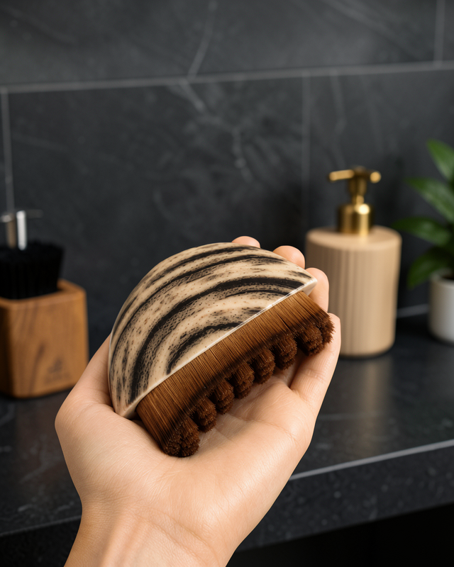 Banyo Masaj Fırçası Yumuşak Kıllı Ergonomik Vücut Temizleme Fırçası