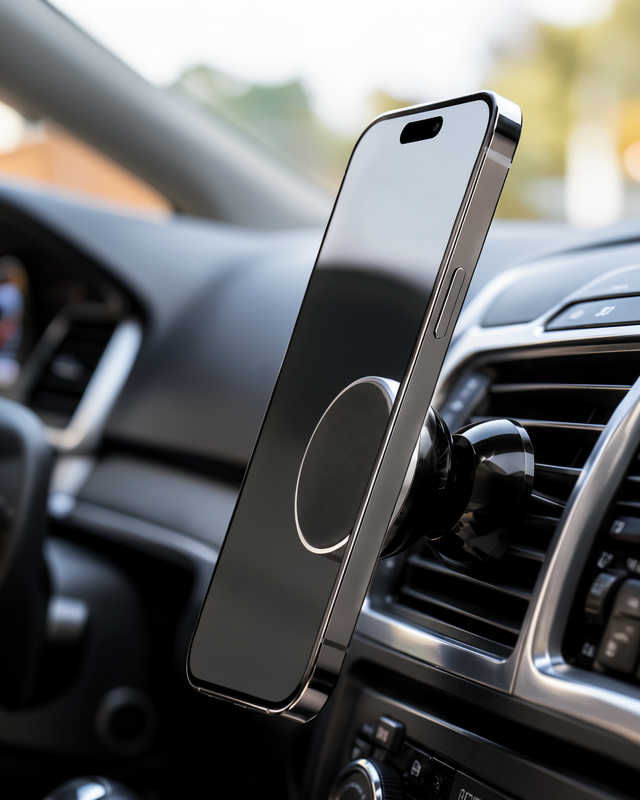 Araç İçi Telefon Tutucu Mıknatıslı Havalandırma Izgarası Telefon Standı