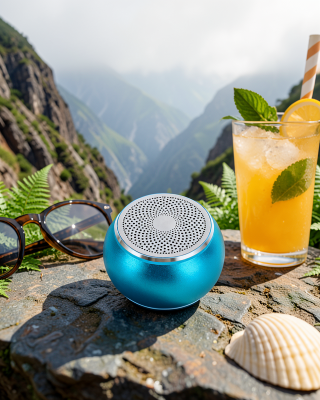 Taşınabilir Mini Bluetooth Hoparlör 9m Menzil Dahili Mikrofon Yeni Nesil