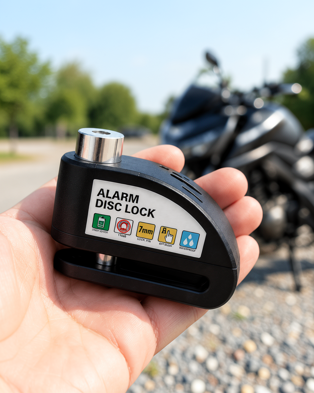 Disk Fren Kilidi Alarmlı Anti Hırsızlık Motosiklet Scooter Bisiklet Yeni Nesil